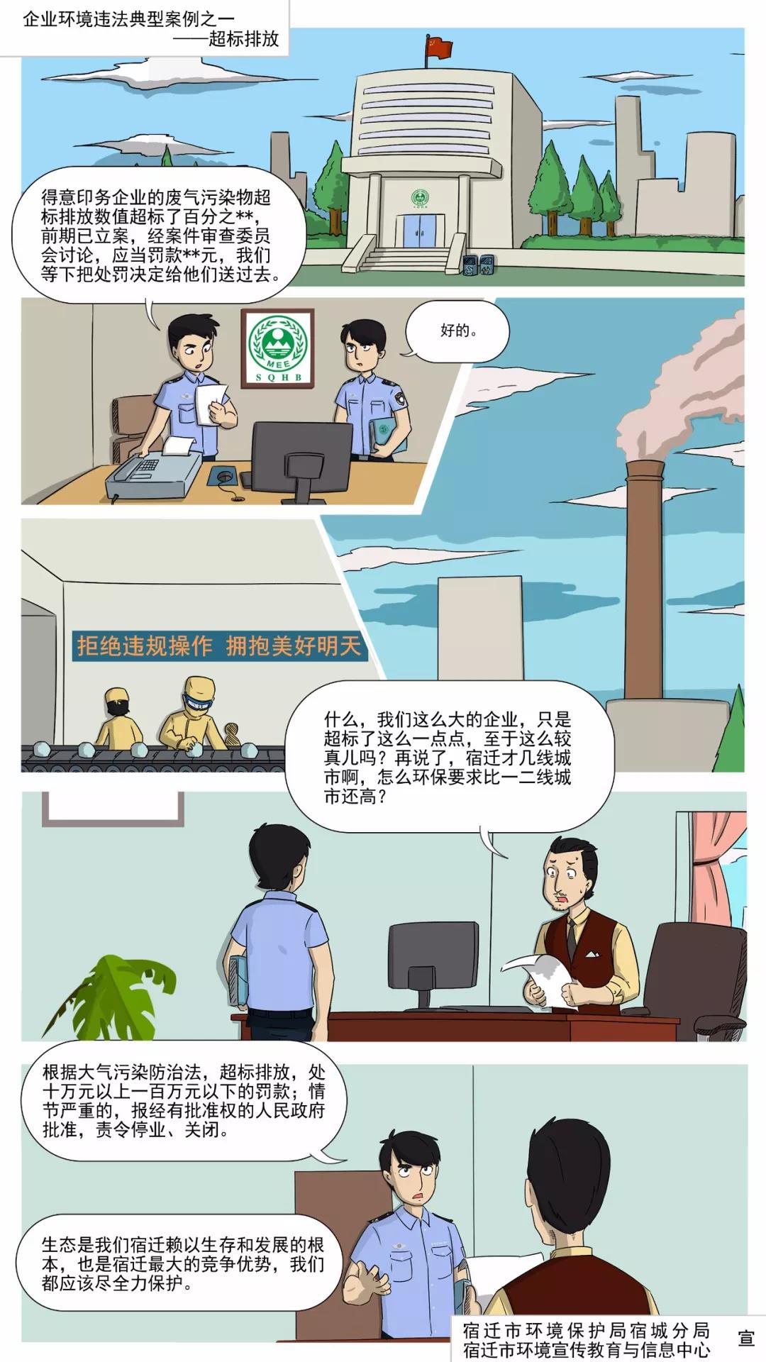 局用漫畫解讀：常見的企業(yè)環(huán)境違法行為有哪些？